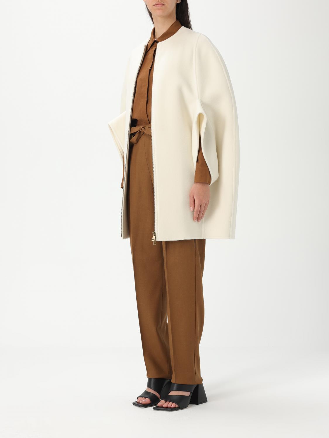 Max Mara Coat Woman White MAX MARA