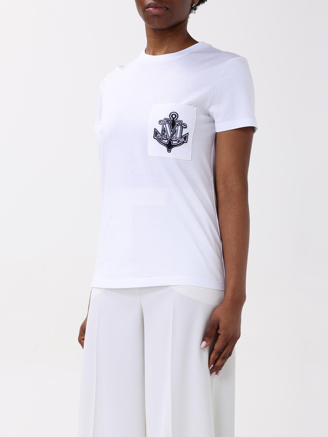 Max Mara T-Shirt Woman White MAX MARA