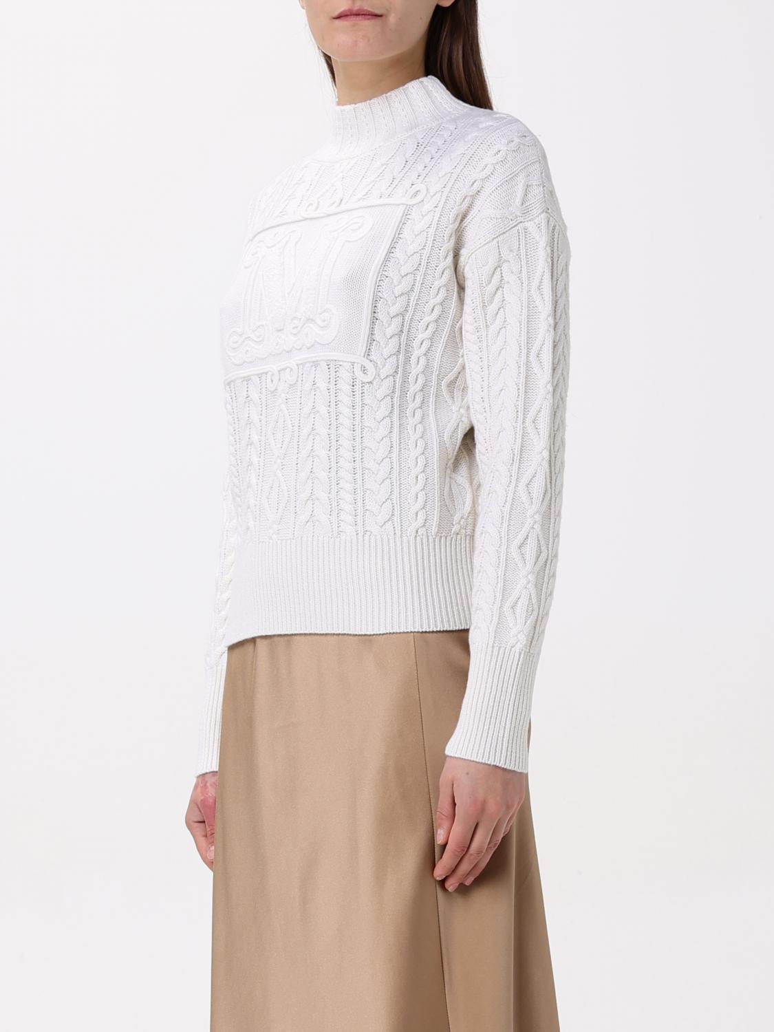 Max Mara Sweater Woman White MAX MARA