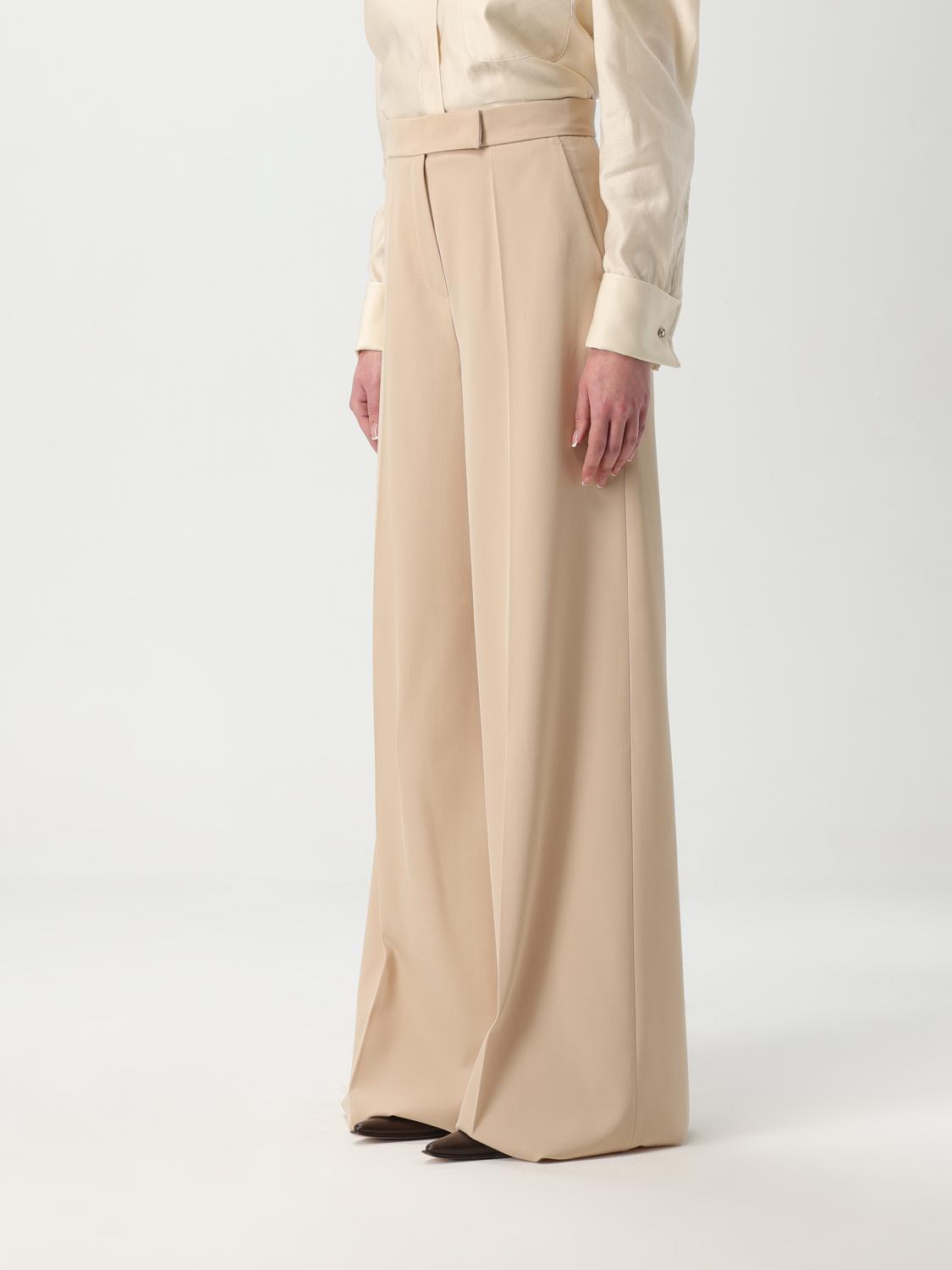 Max Mara Pants Woman White 1 MAX MARA