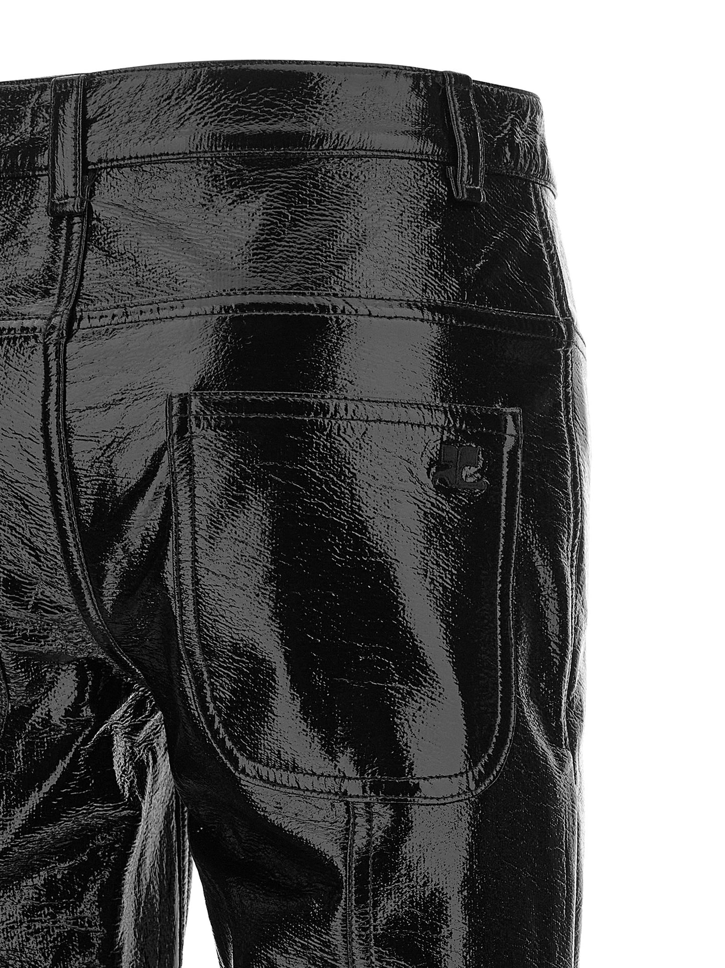 Courreges Women Straight Vinyl Pants COURREGES