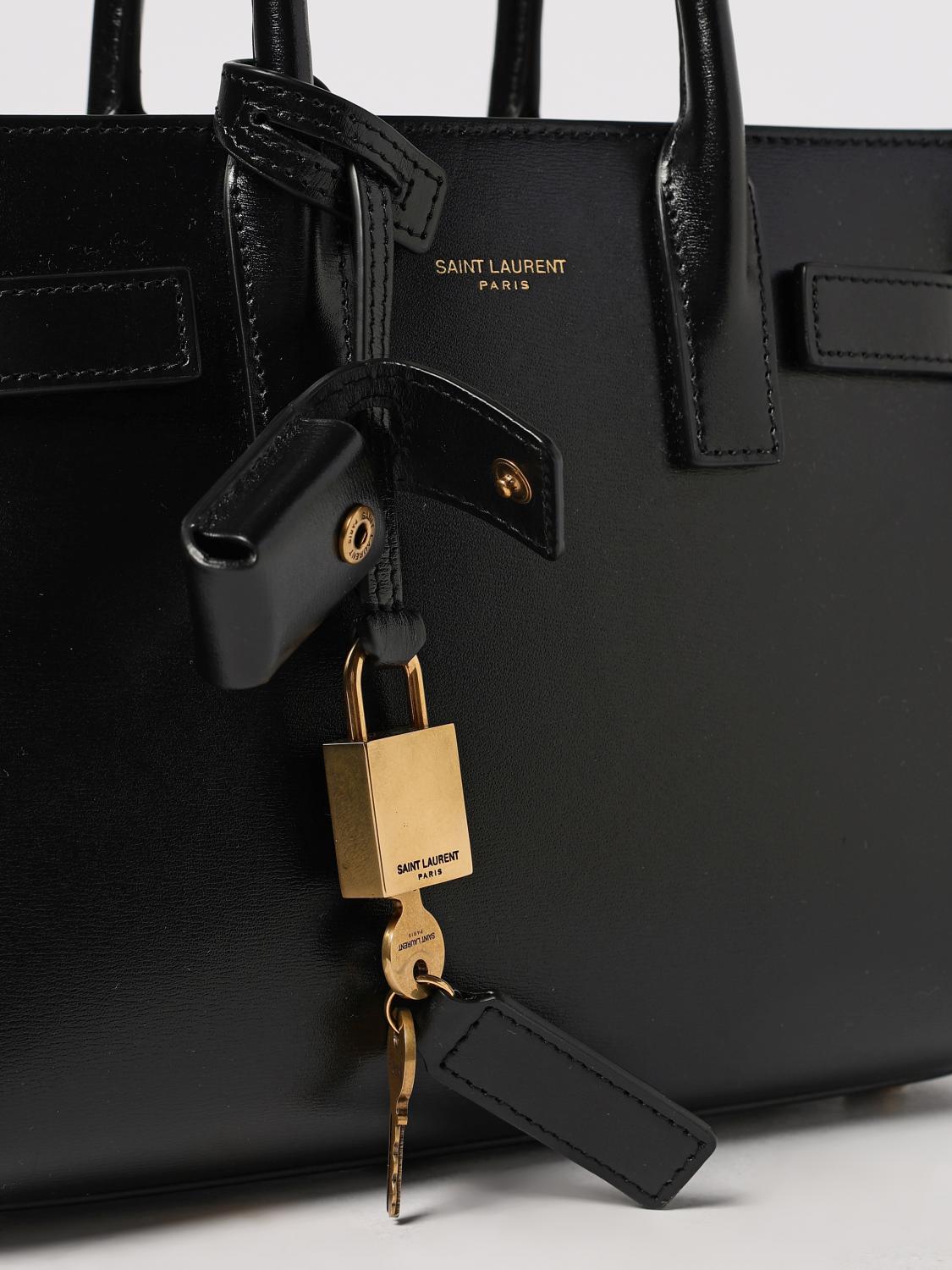 Saint Laurent Women Saint Laurent Sac De Jour Nano Palmellato Leather Bag SAINT LAURENT