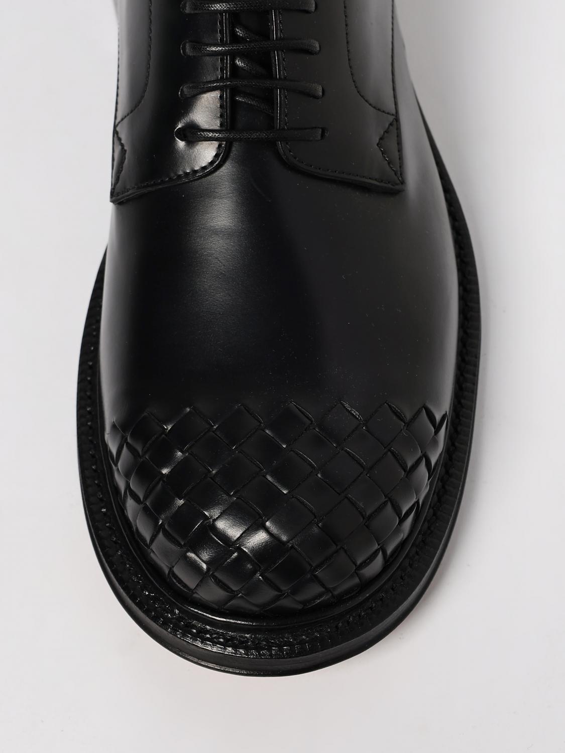 Bottega Veneta Brogue Shoes Men Black BOTTEGA VENETA