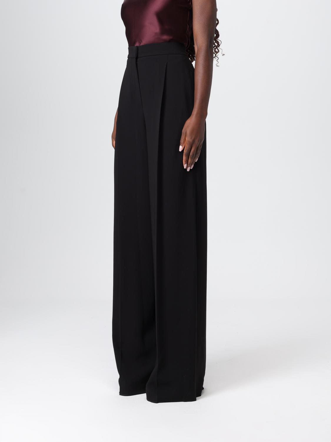 Max Mara Pants Woman Black MAX MARA