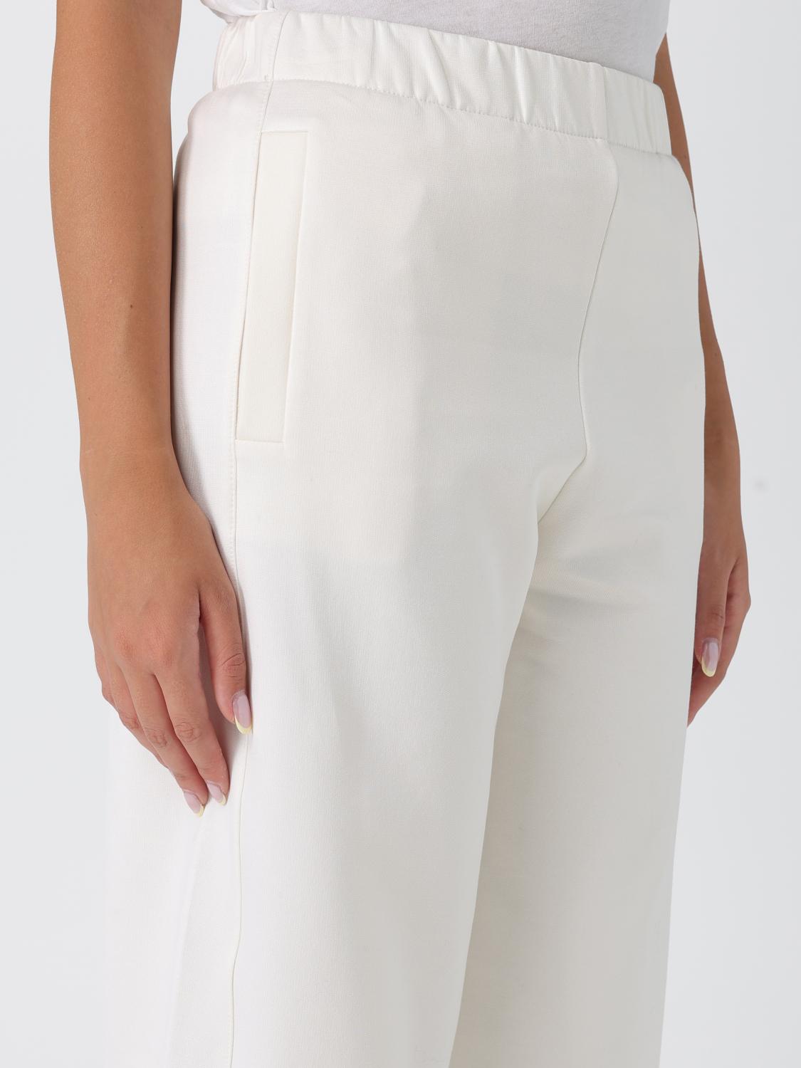 Max Mara Pants Woman White MAX MARA