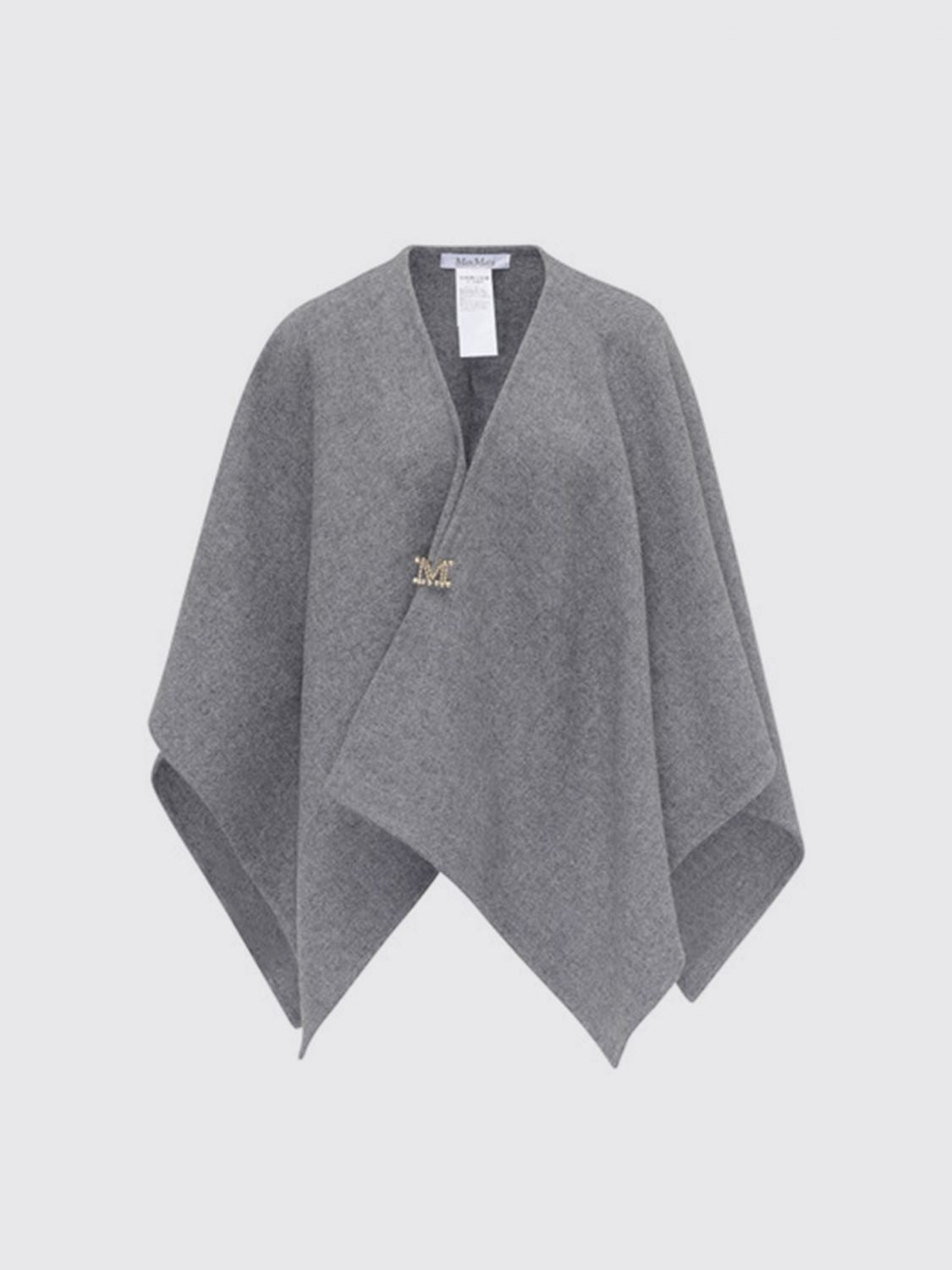 Max Mara Scarf Woman Grey MAX MARA