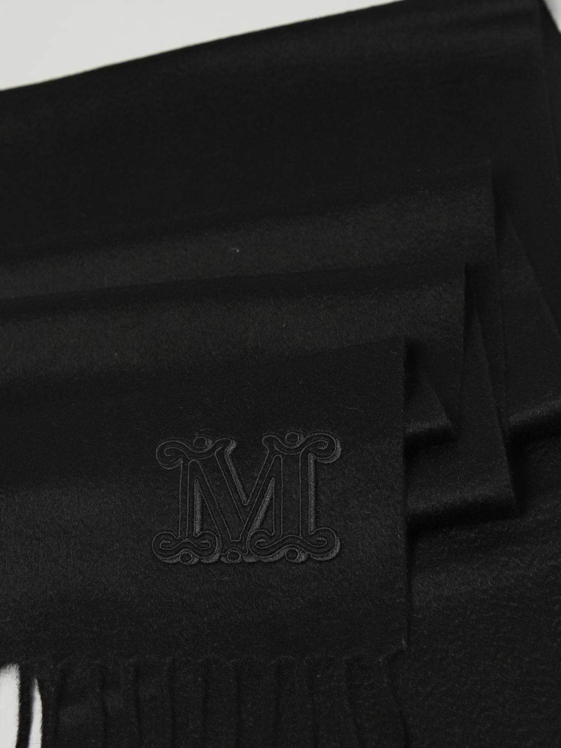 Max Mara Scarf Woman Black MAX MARA