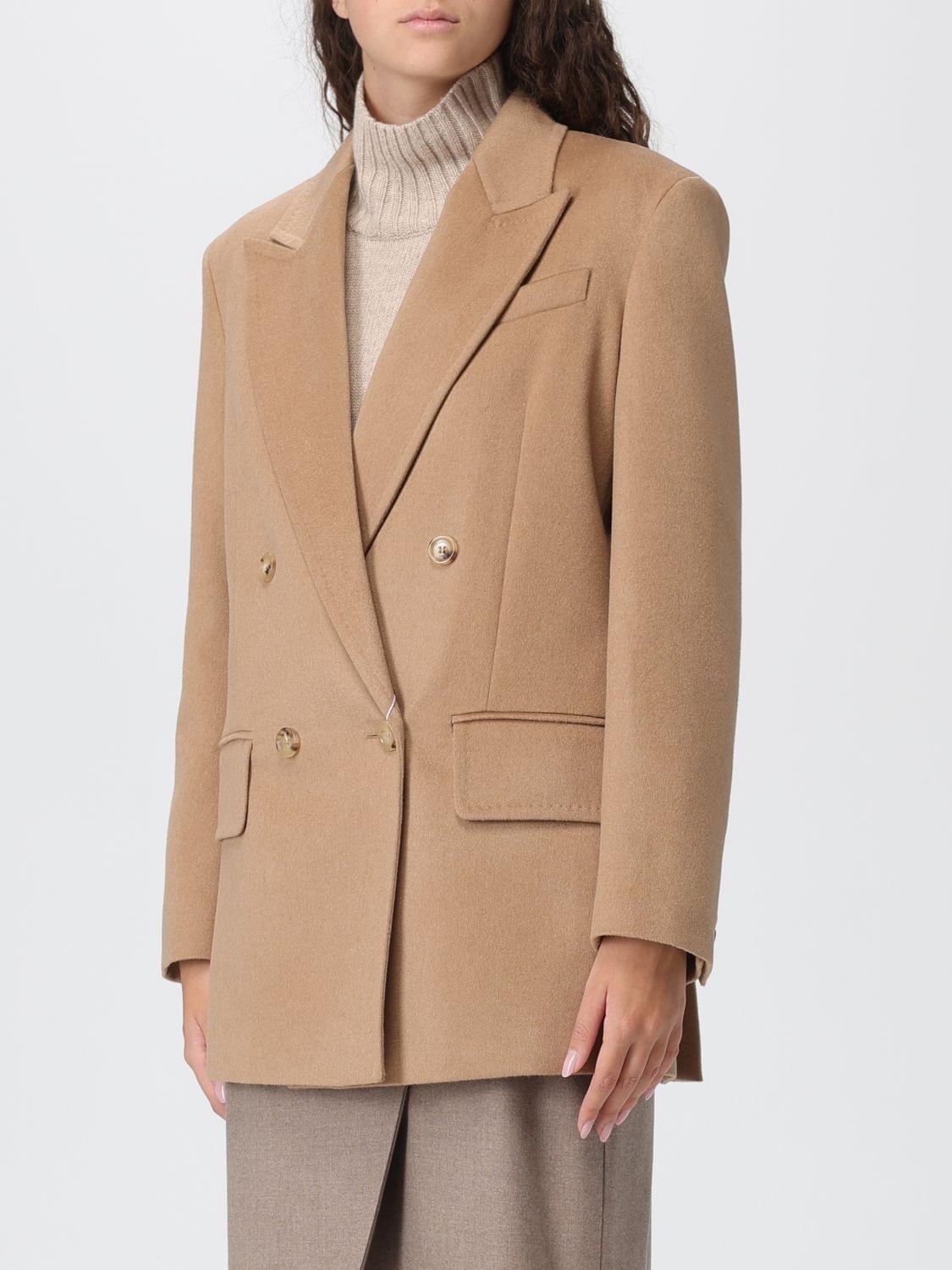 Max Mara Jacket Woman Camel MAX MARA