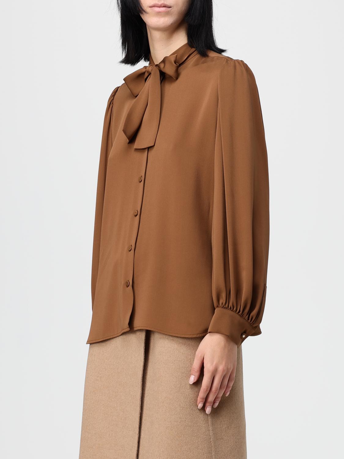 Max Mara Shirt Woman Leather MAX MARA