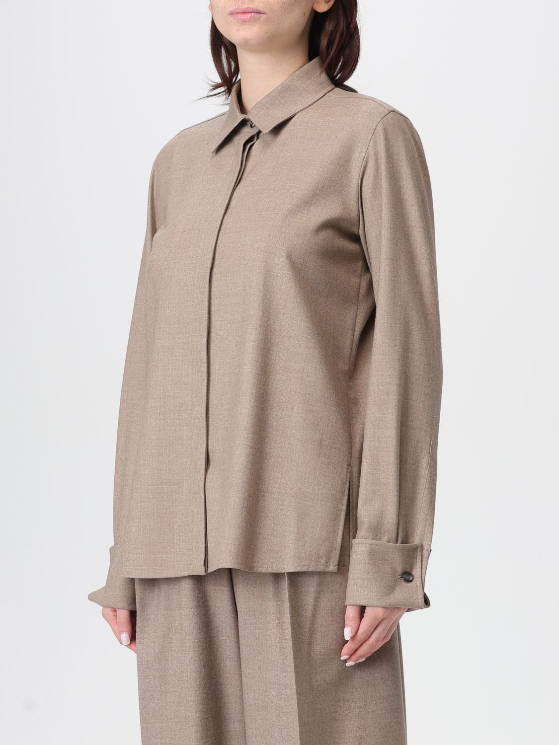 Max Mara Shirt Woman Dove Grey MAX MARA