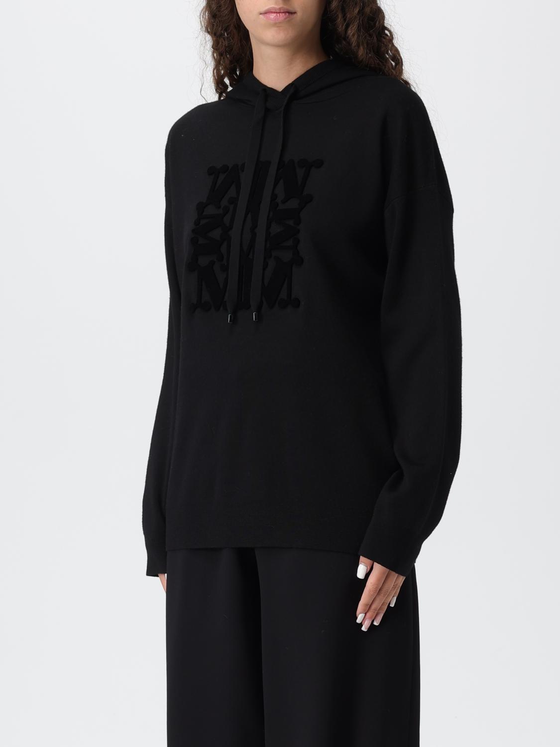 Max Mara Sweatshirt Woman Black MAX MARA