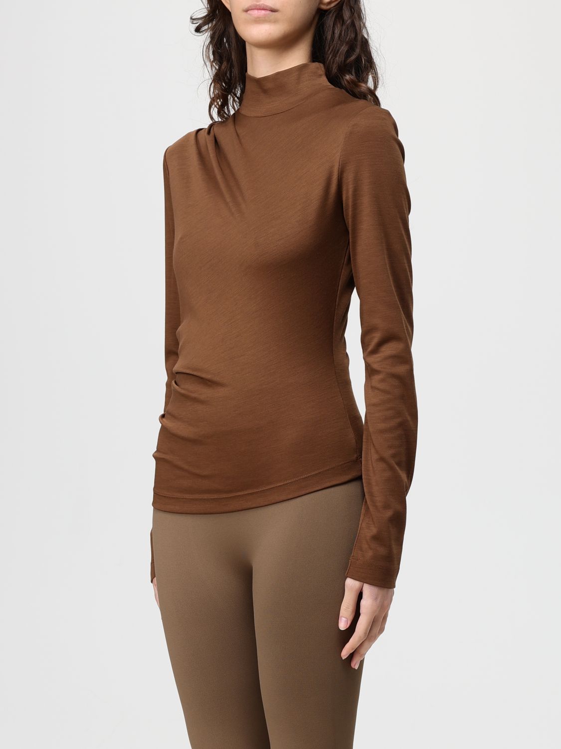 Max Mara Sweater Woman Leather MAX MARA