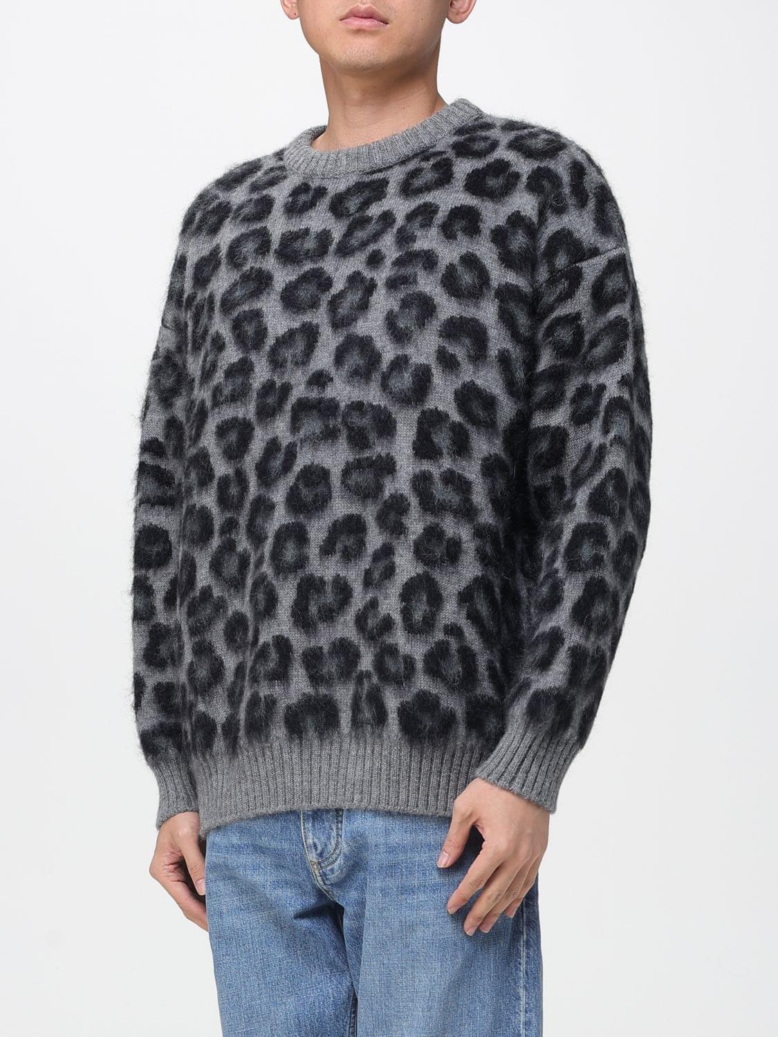 Bottega Veneta Sweater Men Grey BOTTEGA VENETA
