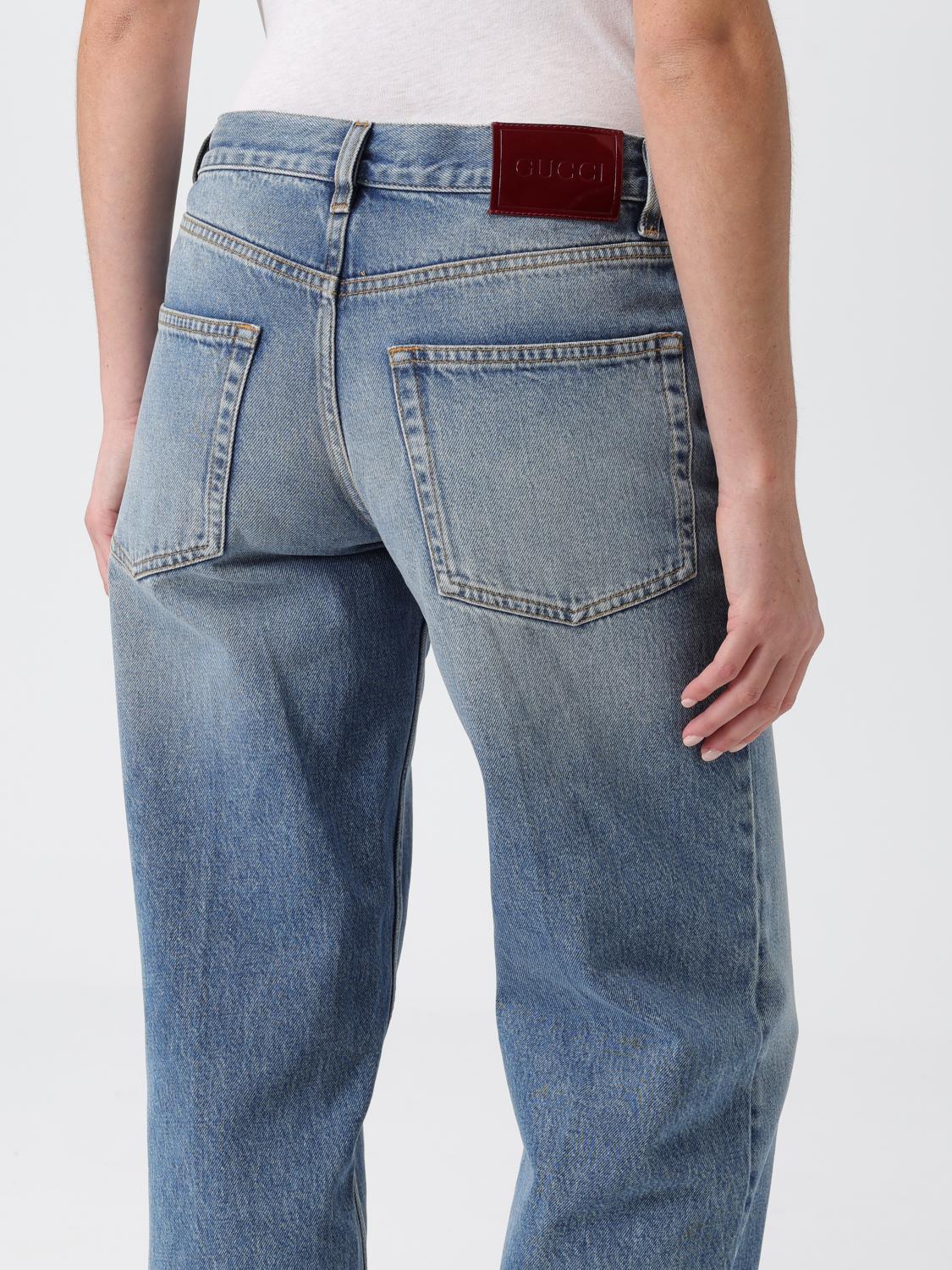 Gucci Jeans Woman Stone Washed GUCCI