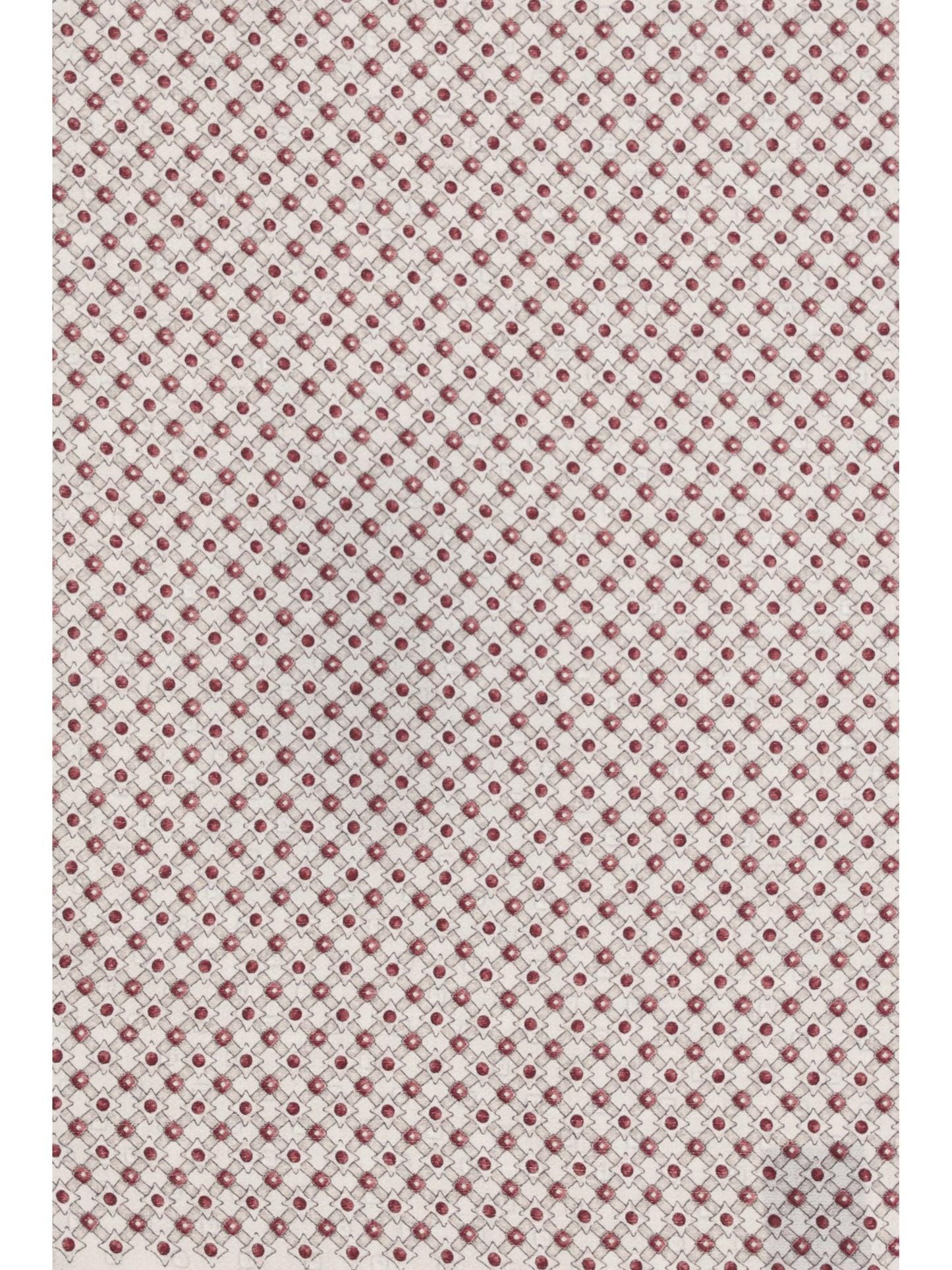 Brunello Cucinelli Men Silk Pochette With Geometric Pattern BRUNELLO CUCINELLI