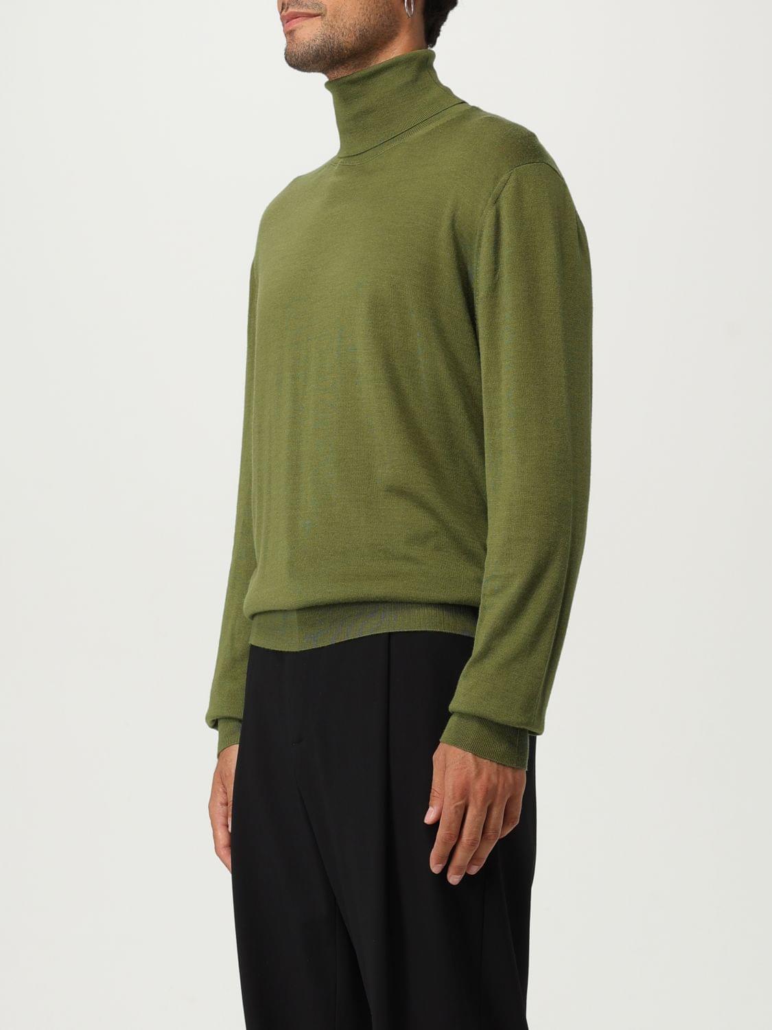 Saint Laurent Sweater Men Olive SAINT LAURENT