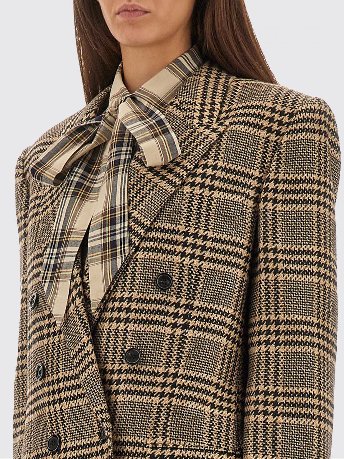 Saint Laurent Jacket Woman Multicolor SAINT LAURENT