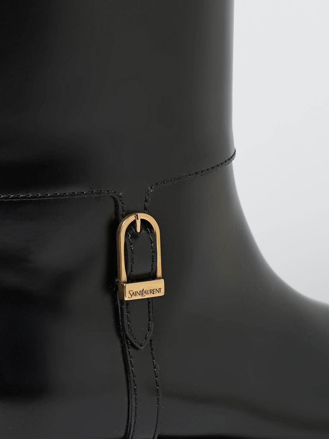 Saint Laurent Boots Woman Black SAINT LAURENT