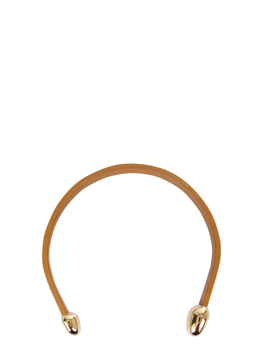 Bottega Veneta Women Leather Necklace BOTTEGA VENETA