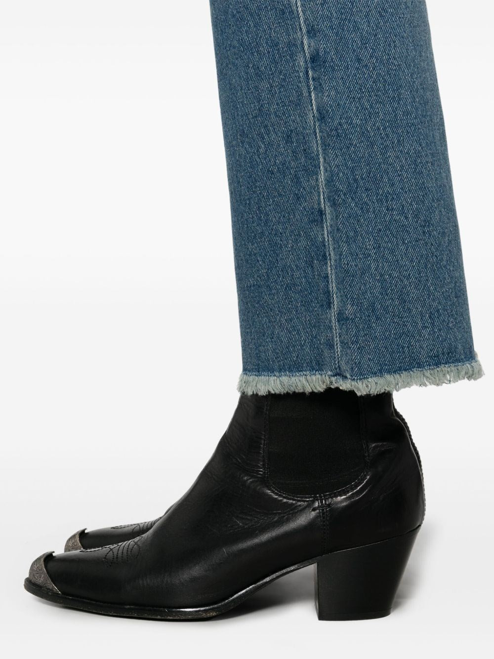 Golden Goose Women Cropped Flare Jeans GOLDEN GOOSE