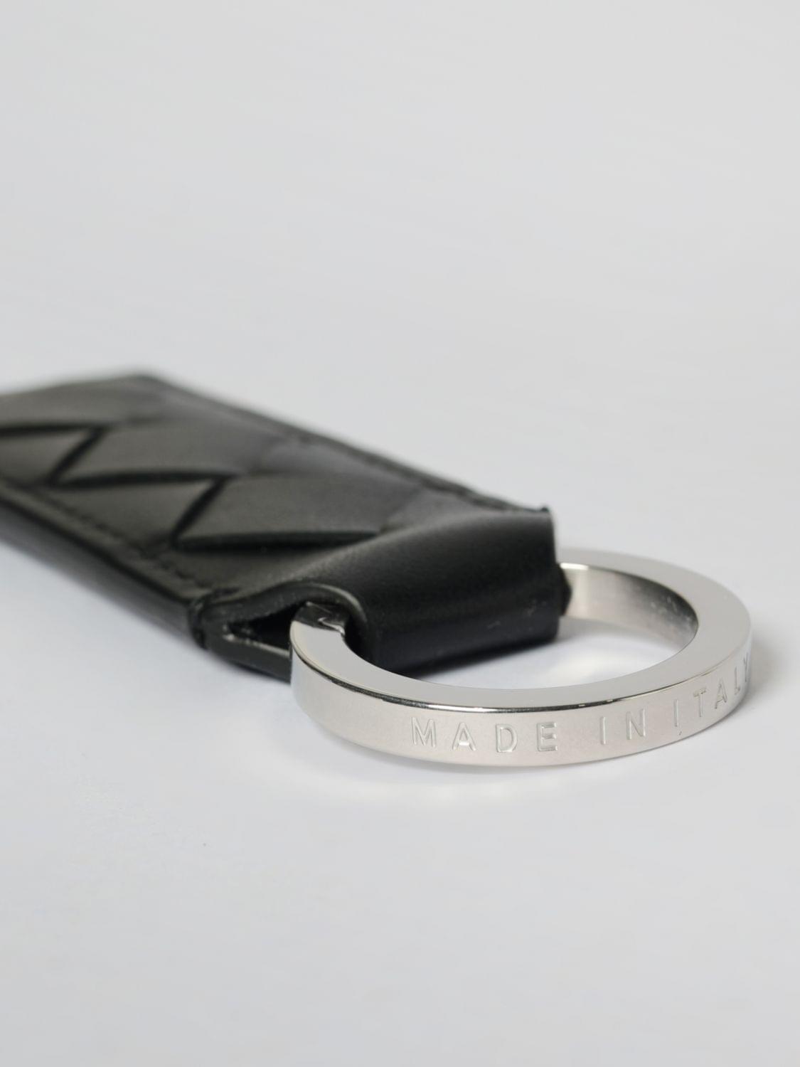 Bottega Veneta Keyring Men Black BOTTEGA VENETA