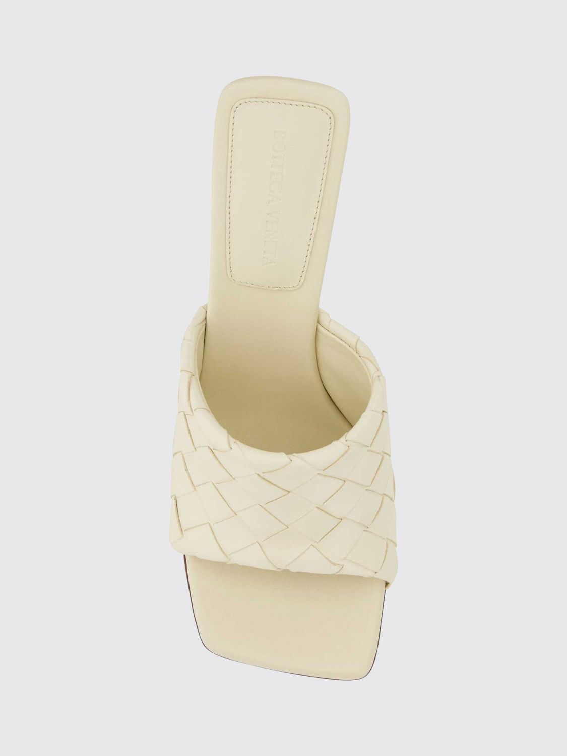 Bottega Veneta Heeled Sandal Woman White BOTTEGA VENETA