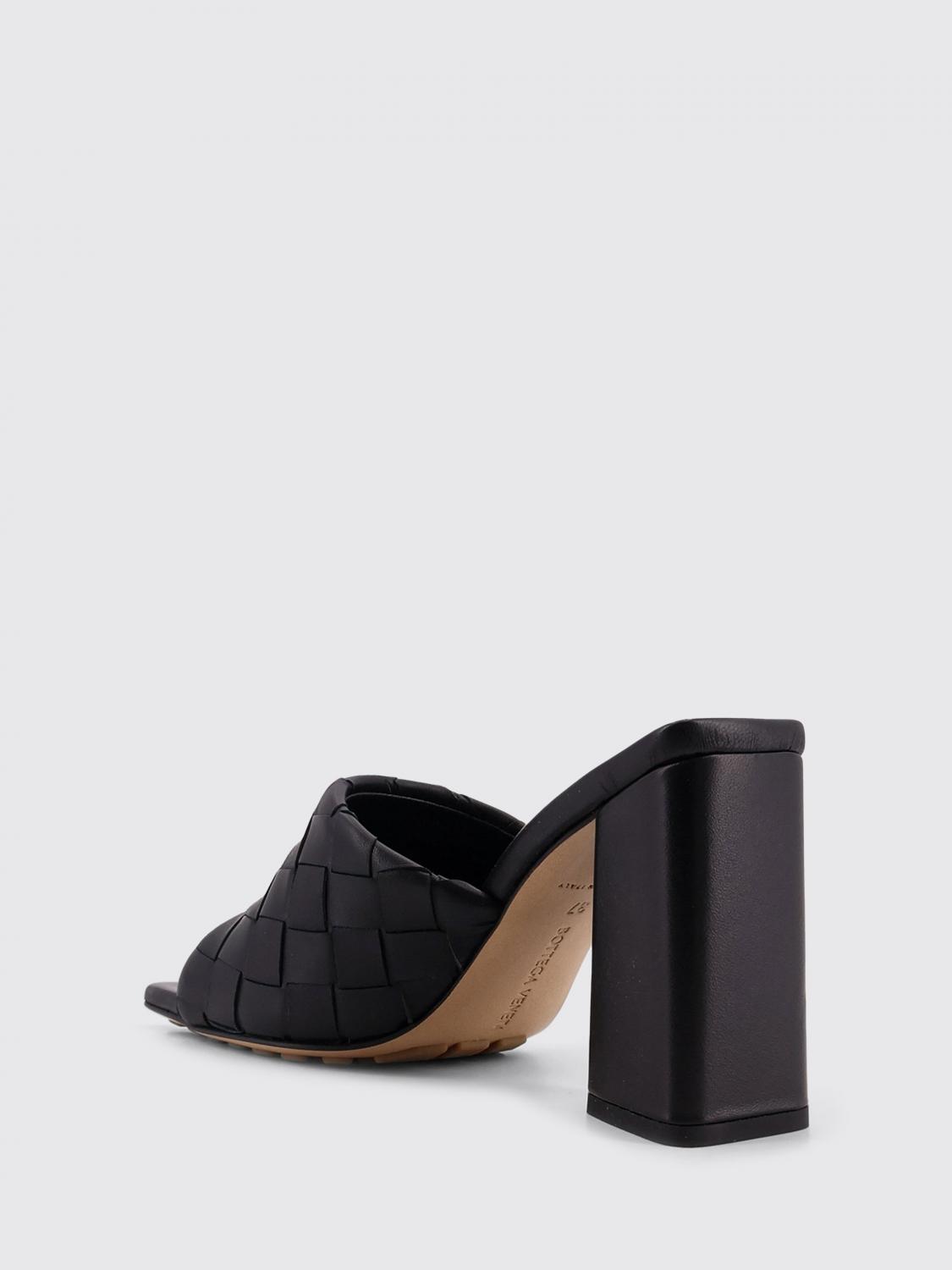 Bottega Veneta Heeled Sandal Woman Black BOTTEGA VENETA
