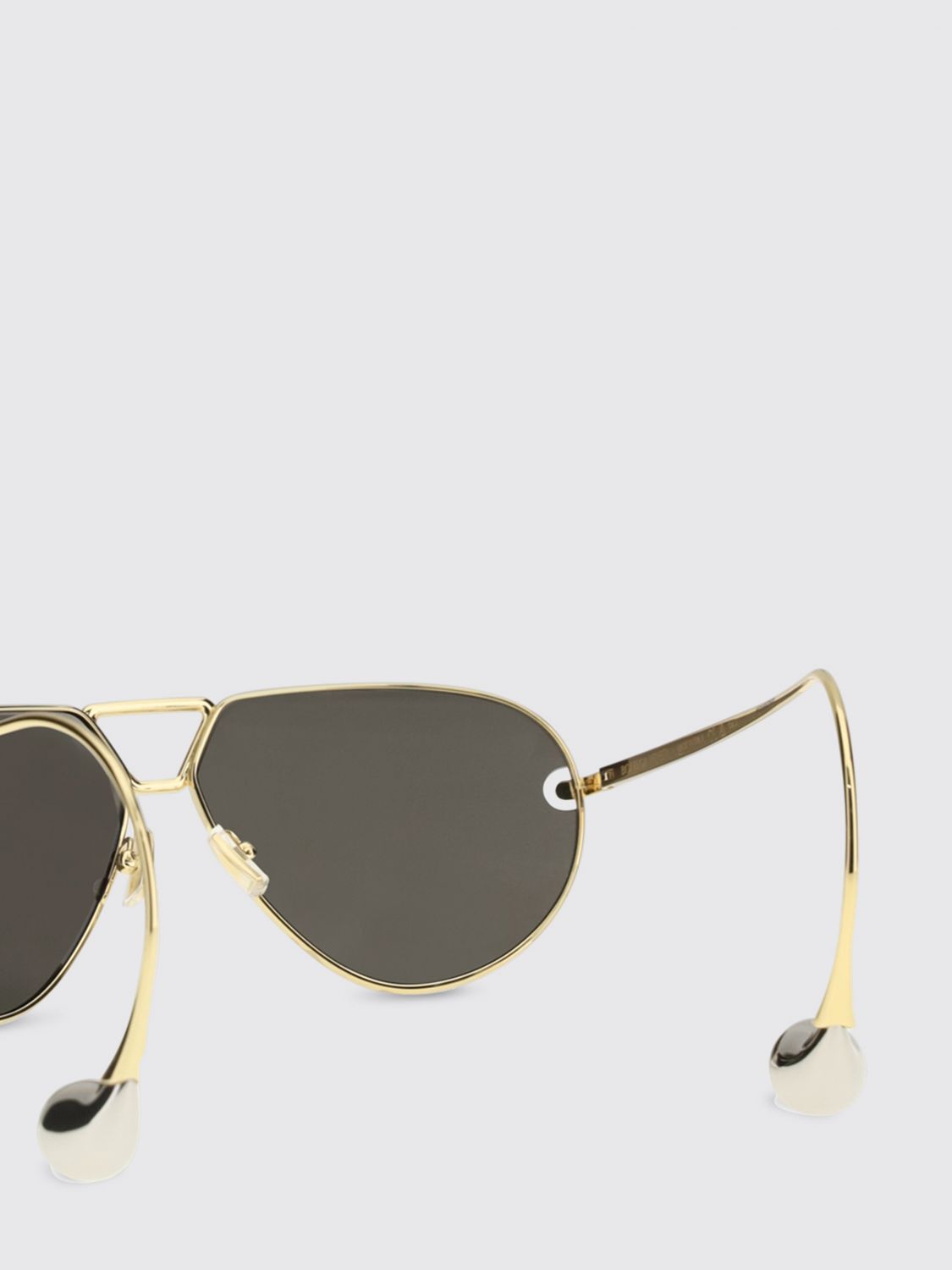 Bottega Veneta Sunglasses Woman Gold BOTTEGA VENETA