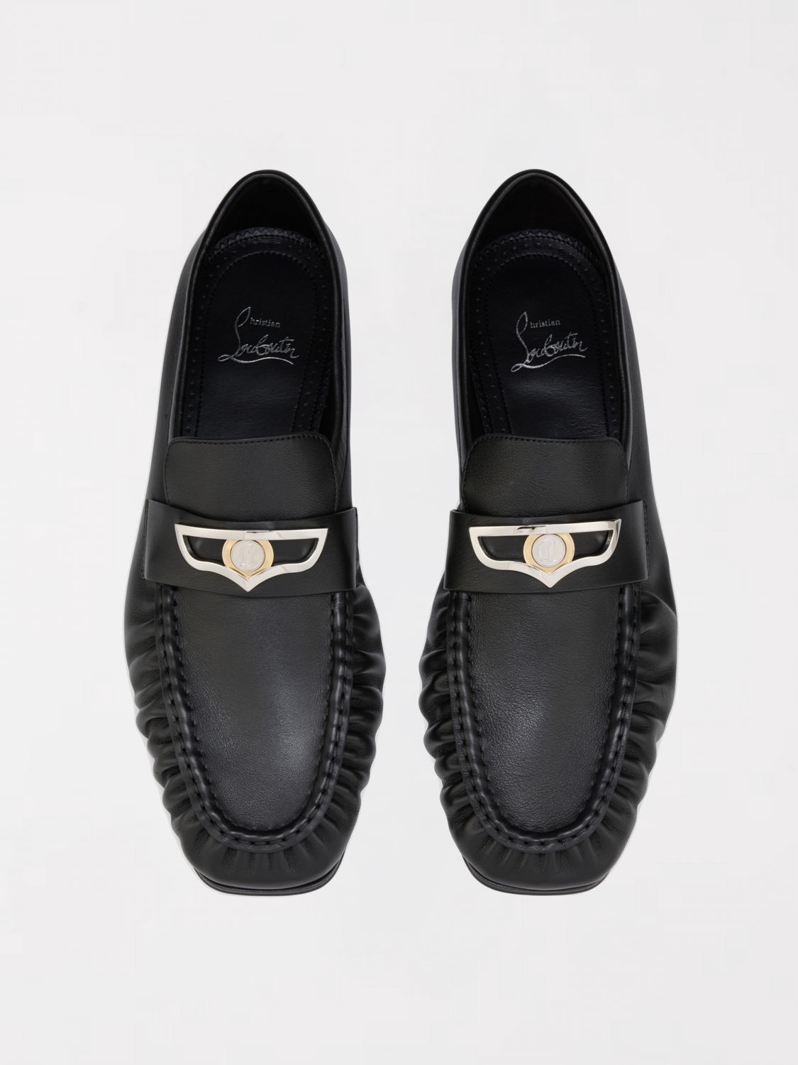 Christian Louboutin Loafers Men Black CHRISTIAN LOUBOUTIN