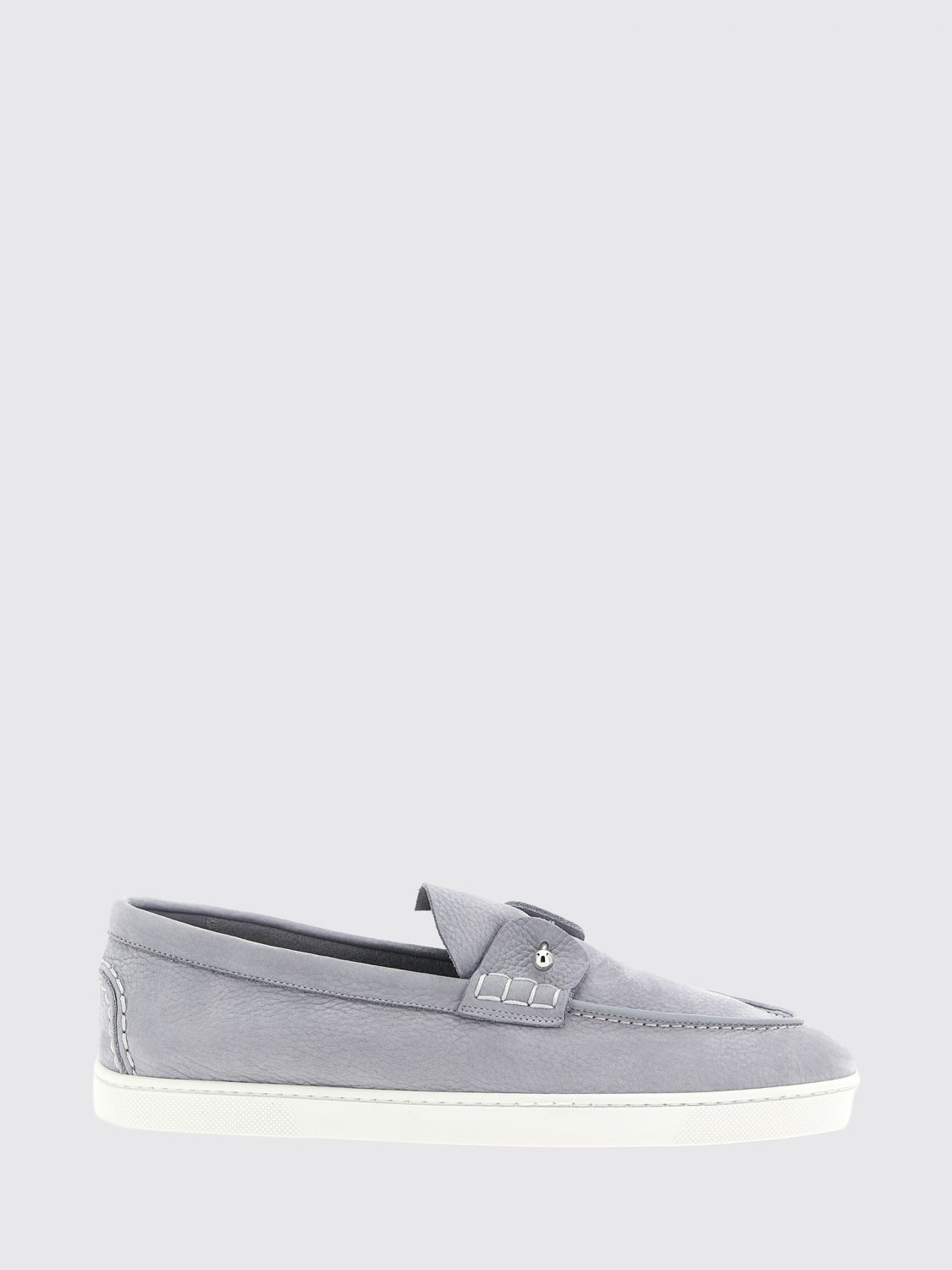 Christian Louboutin Loafers Men Grey CHRISTIAN LOUBOUTIN