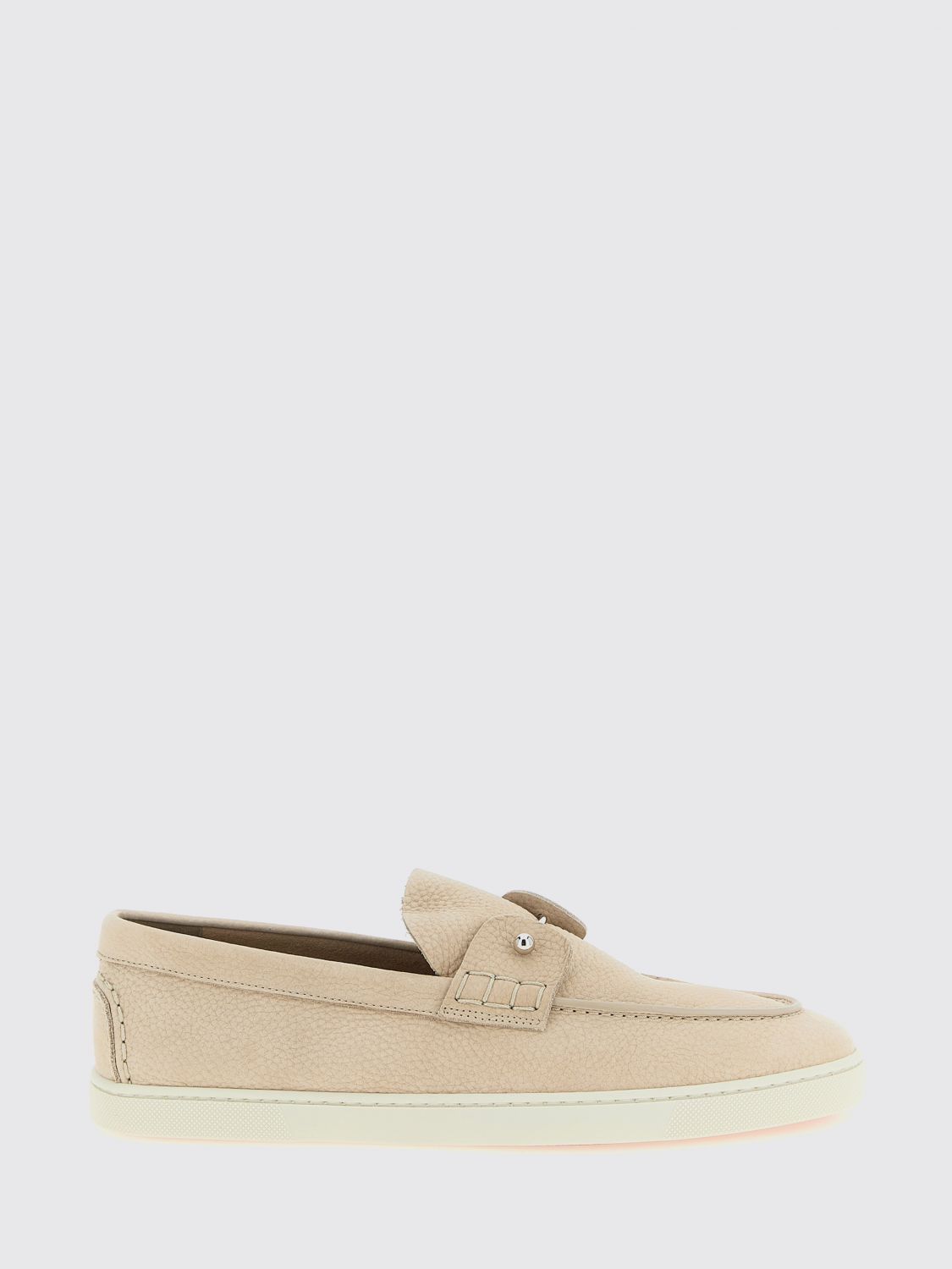 Christian Louboutin Loafers Men Beige CHRISTIAN LOUBOUTIN