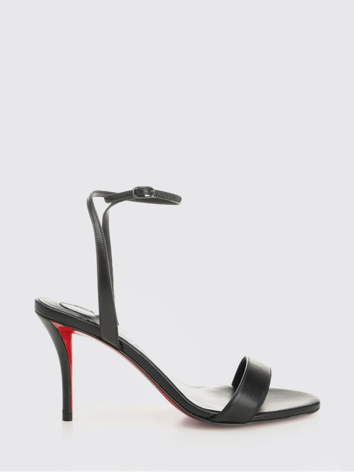 Christian Louboutin Women Miss Z Nappa Leather Sandals Christian Louboutin CHRISTIAN LOUBOUTIN