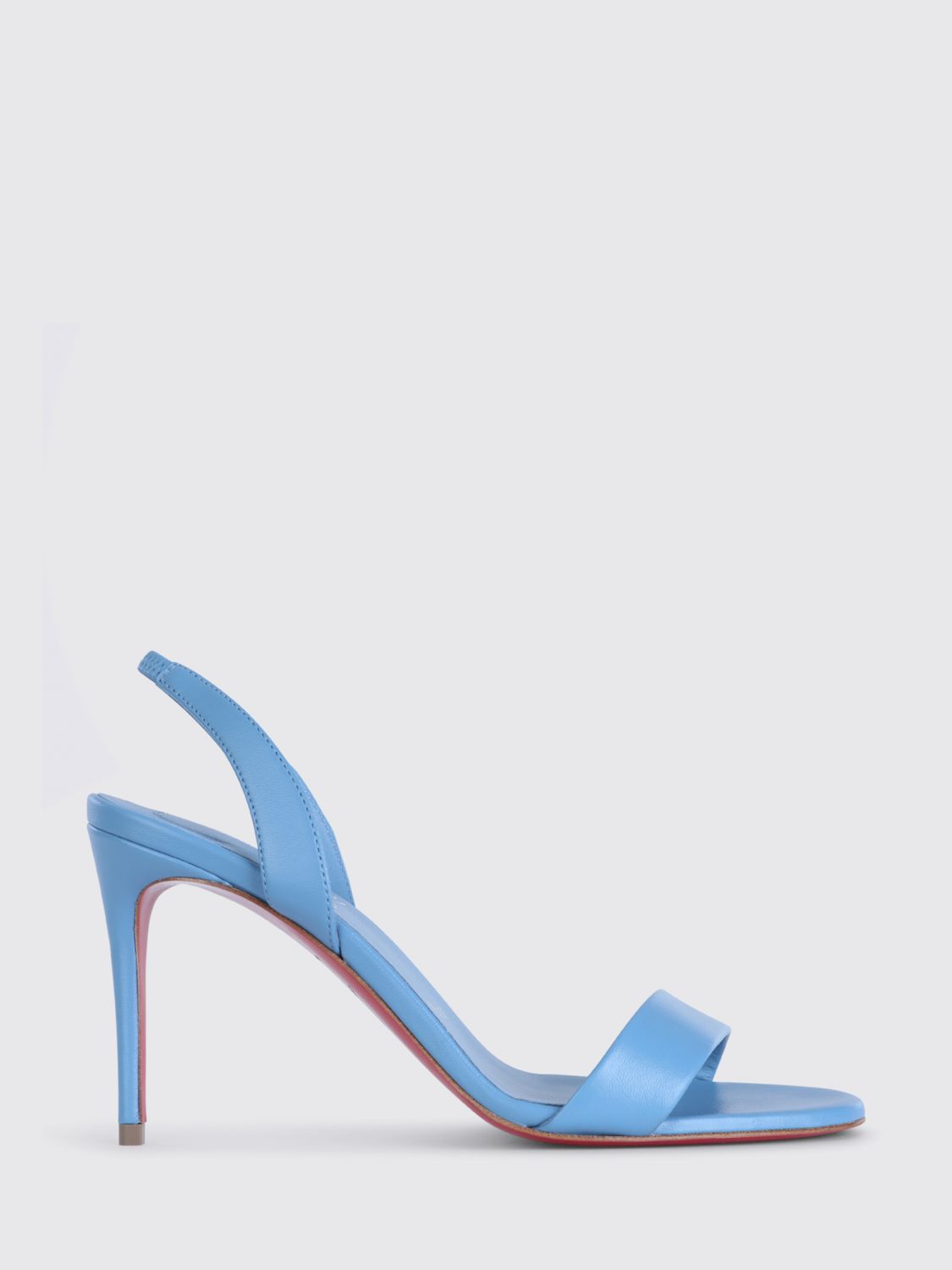 Christian Louboutin Heeled Sandal Woman Sky Blue CHRISTIAN LOUBOUTIN