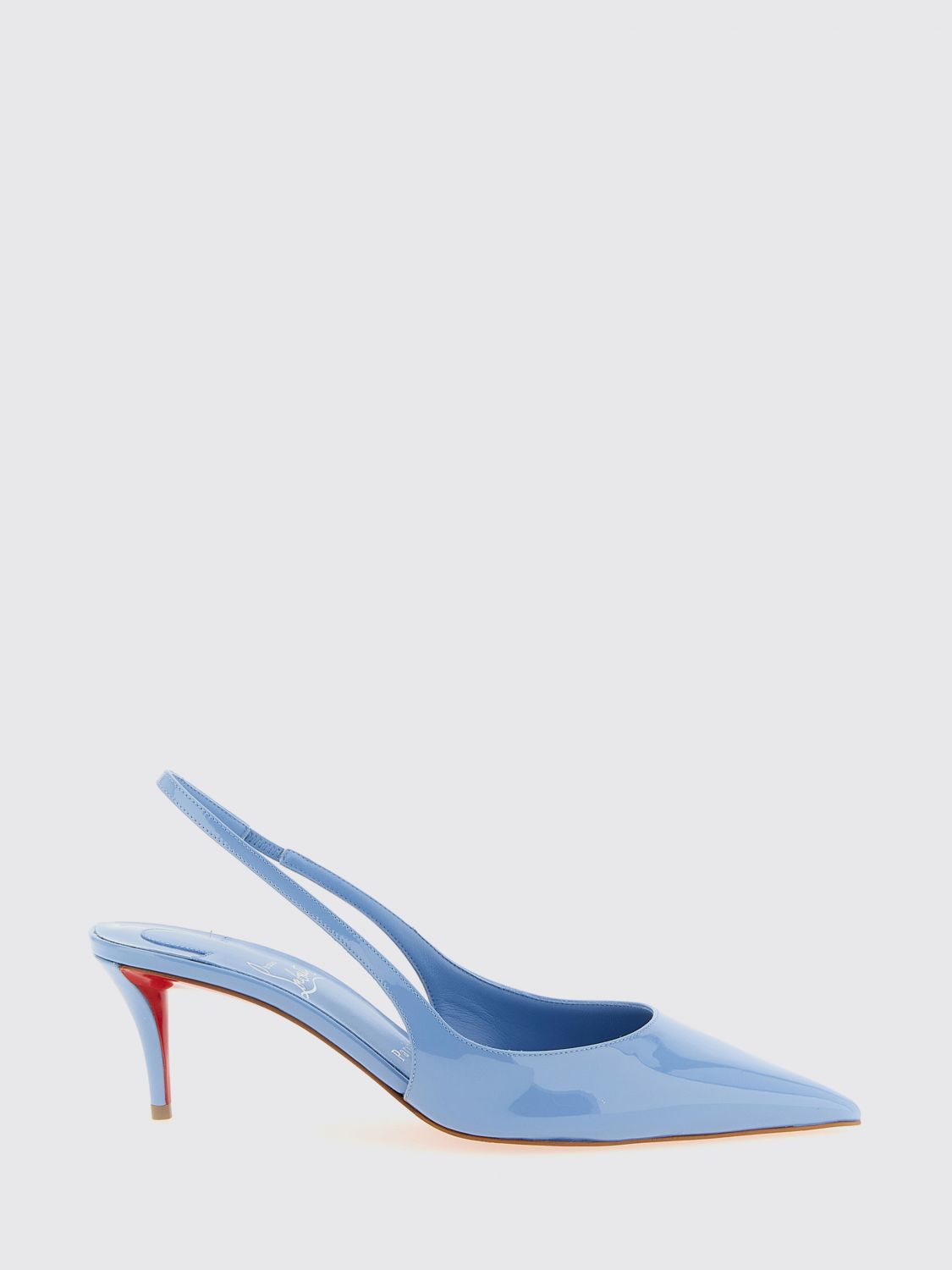 Christian Louboutin High Heel Shoes Woman Sky Blue CHRISTIAN LOUBOUTIN
