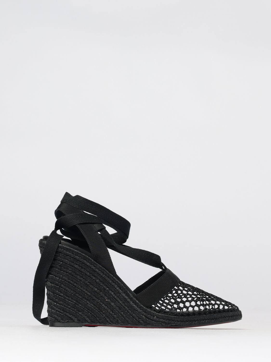 Christian Louboutin Espadrille Woman Black CHRISTIAN LOUBOUTIN