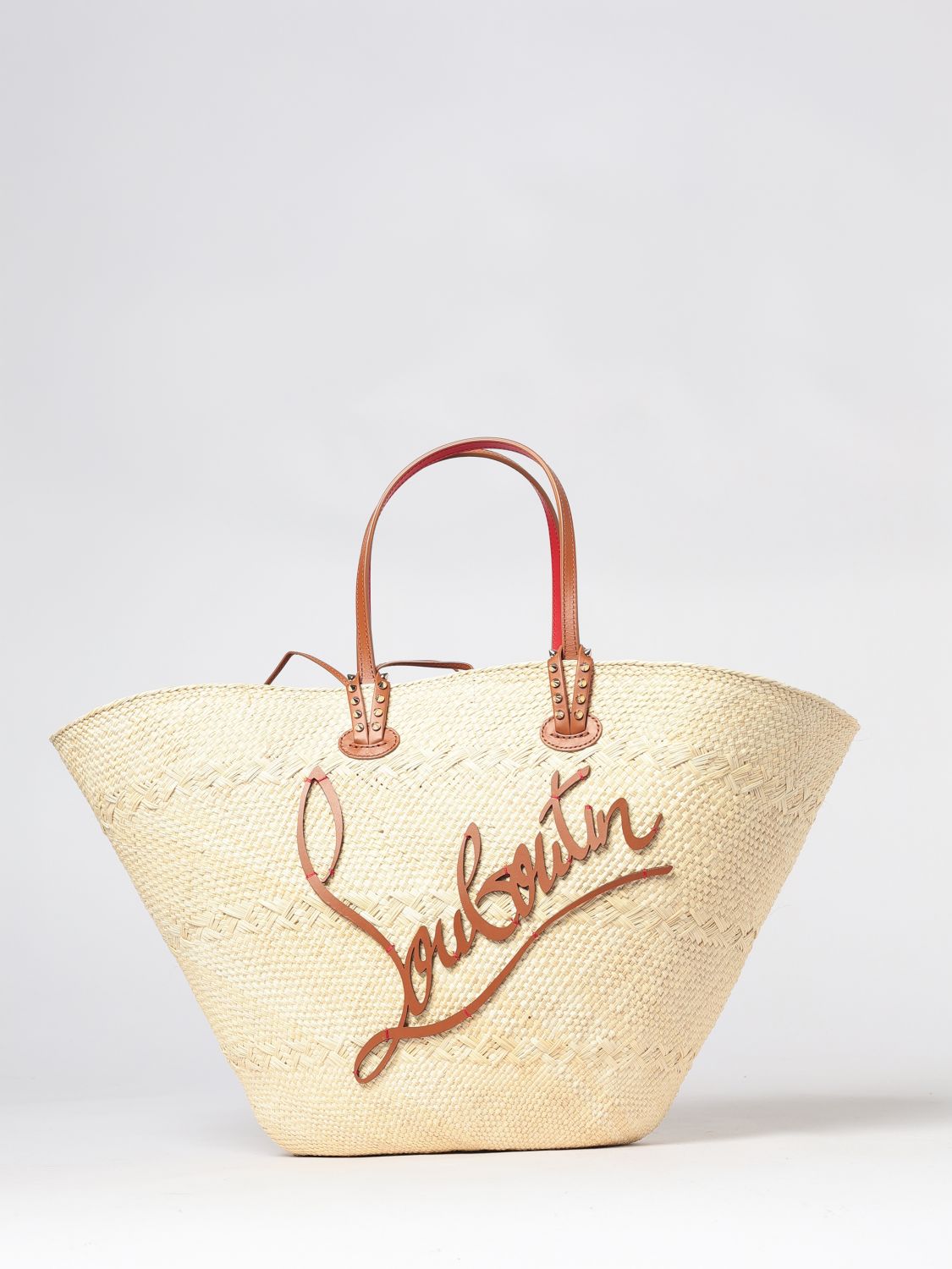 Christian Louboutin Shoulder Bag Woman Natural CHRISTIAN LOUBOUTIN