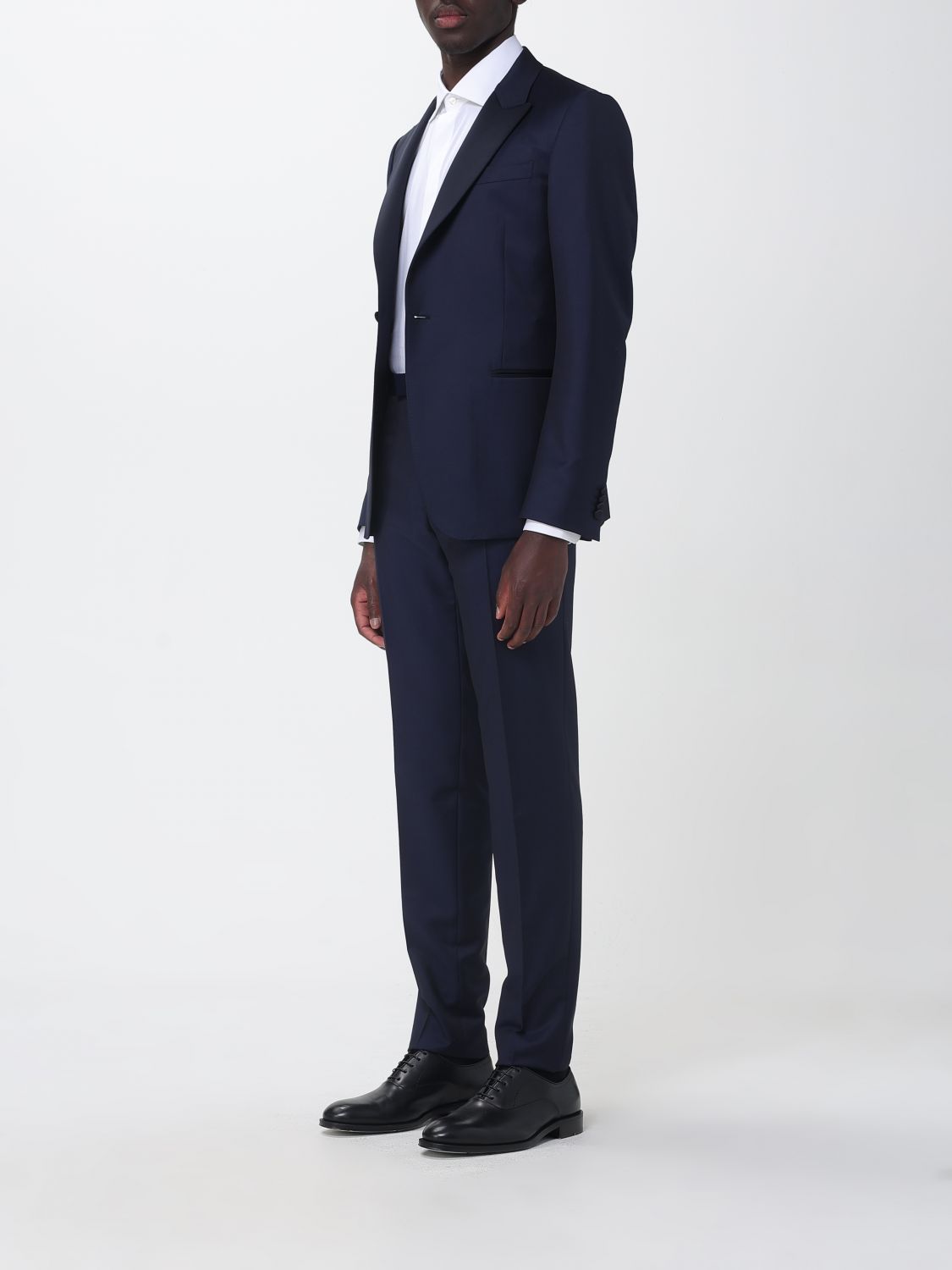 Zegna Suit Men Navy ZEGNA