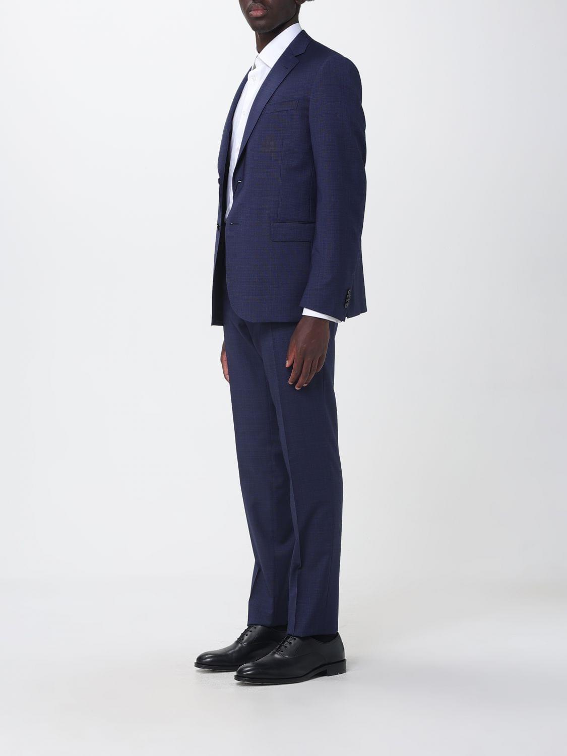 Zegna Suit Men Navy ZEGNA