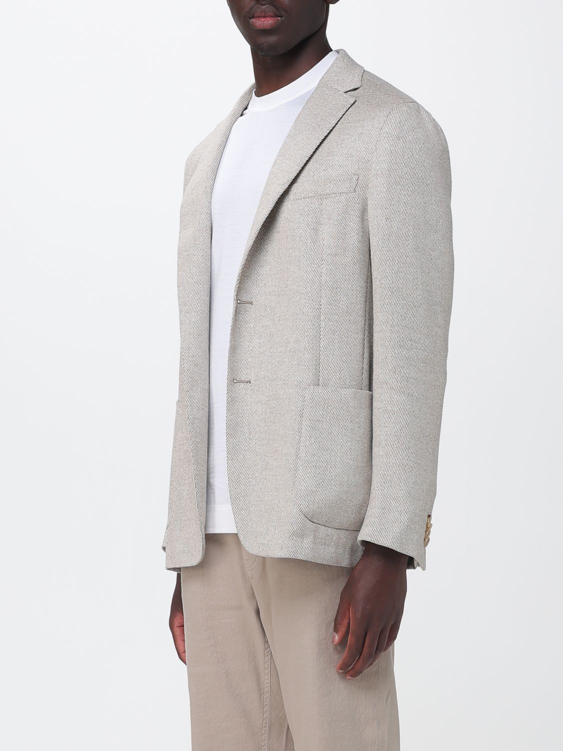 Zegna Jacket Men Water ZEGNA