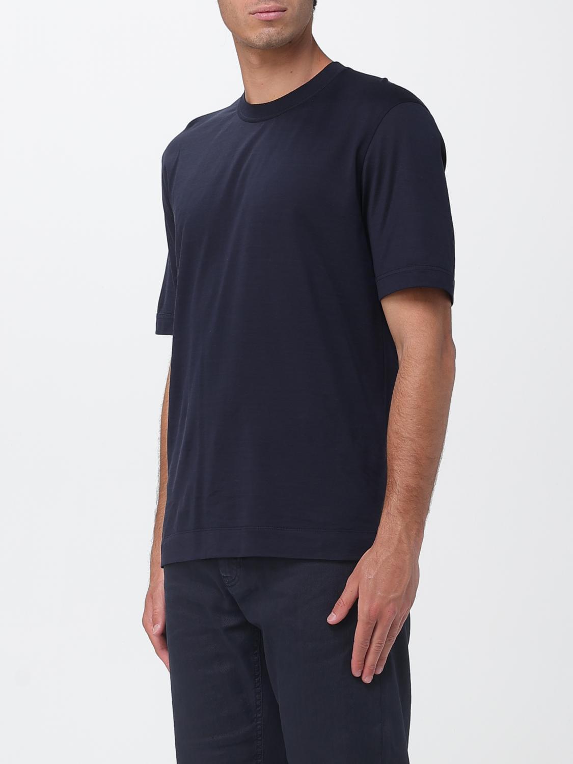 Zegna T-Shirt Men Navy ZEGNA
