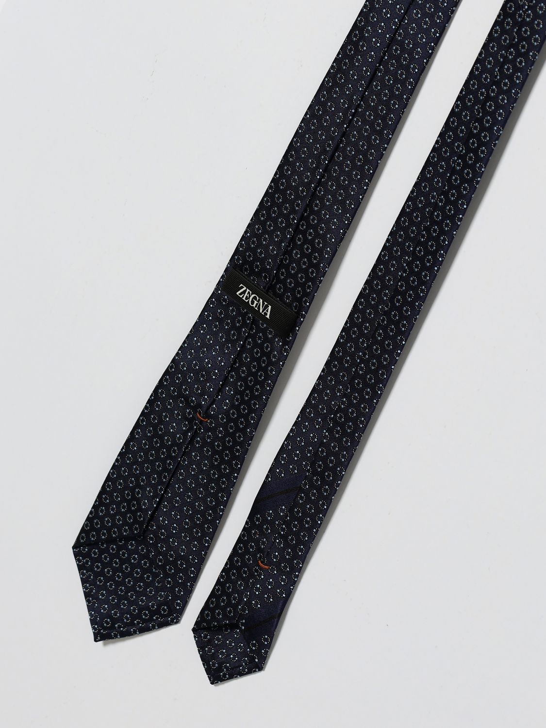 Zegna Tie Men Navy ZEGNA