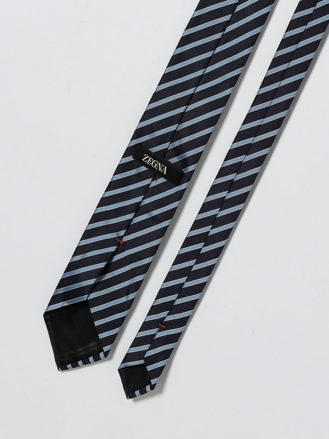 Zegna Tie Men Navy ZEGNA