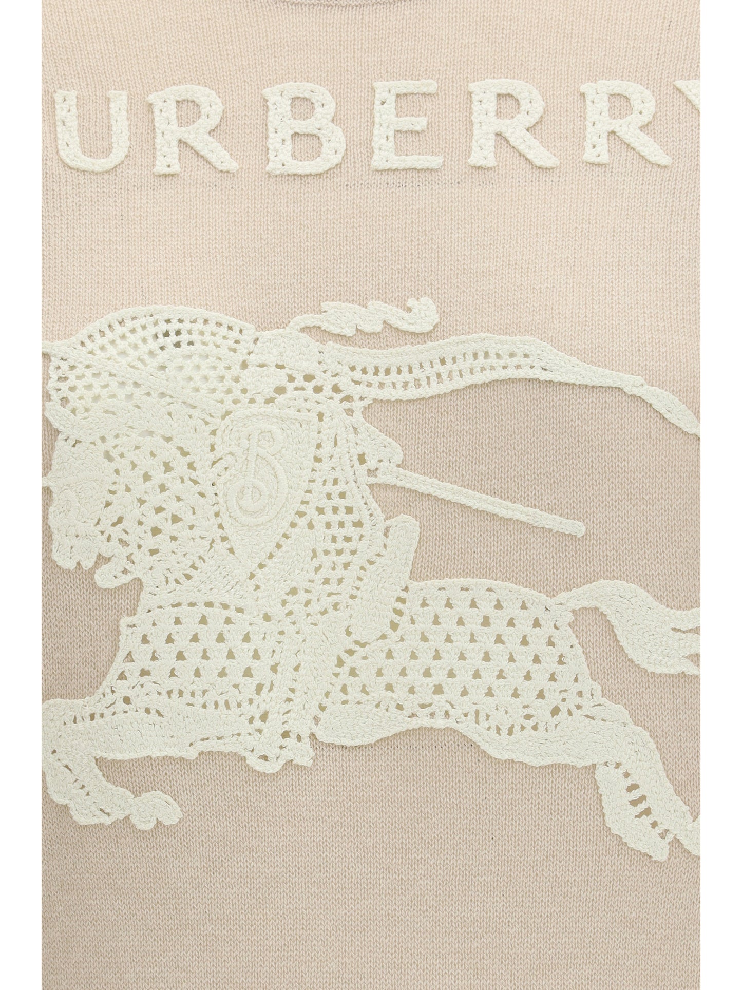 Burberry Women Ekd Cotton-Wool Sweater BURBERRY