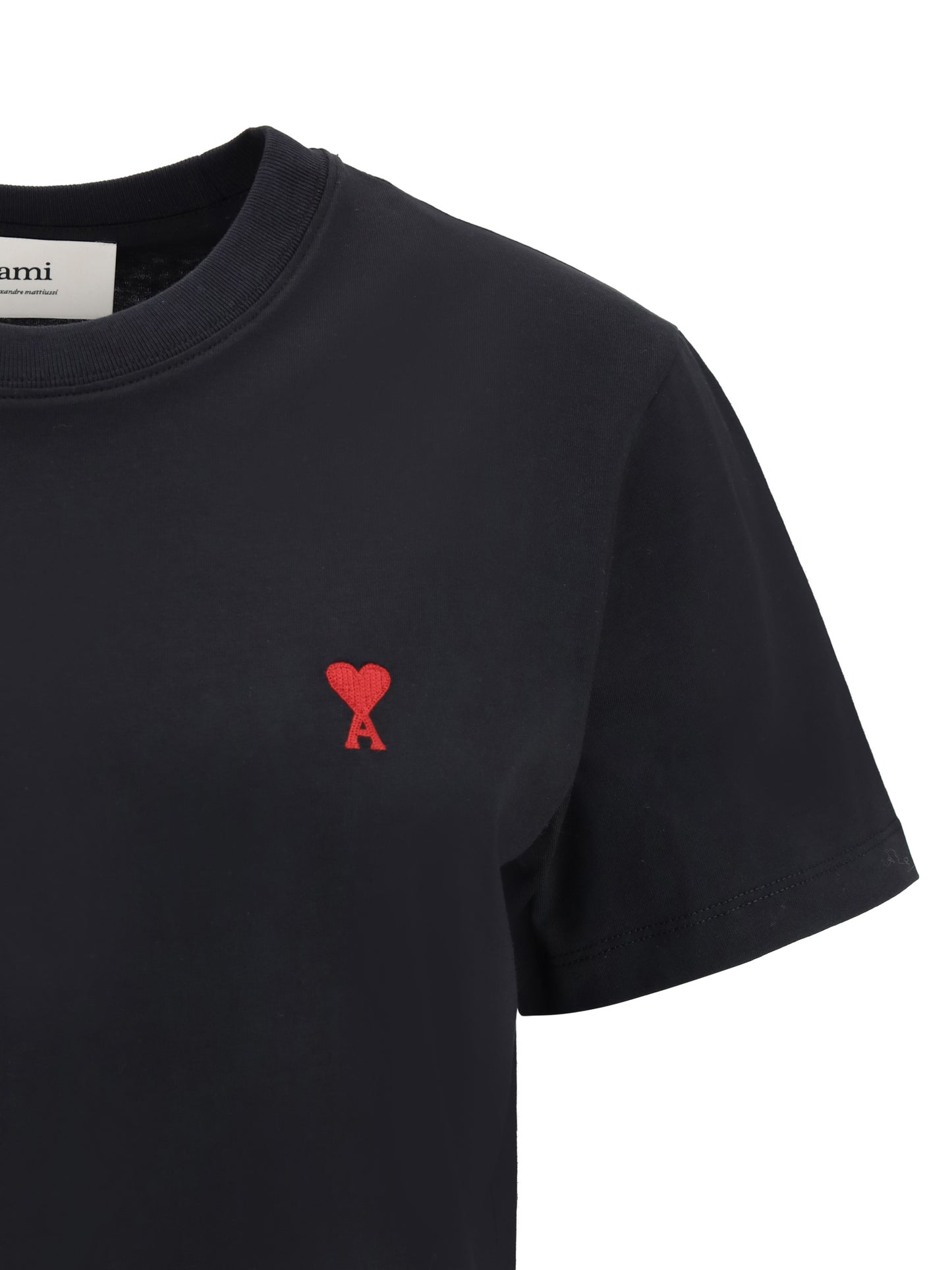 Ami Paris Women Logo T-Shirt AMI PARIS