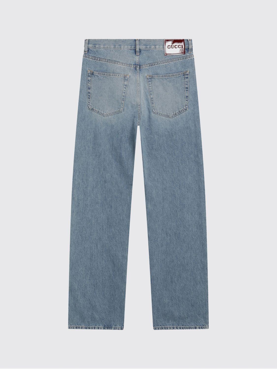 Gucci Jeans Men Stone Washed GUCCI