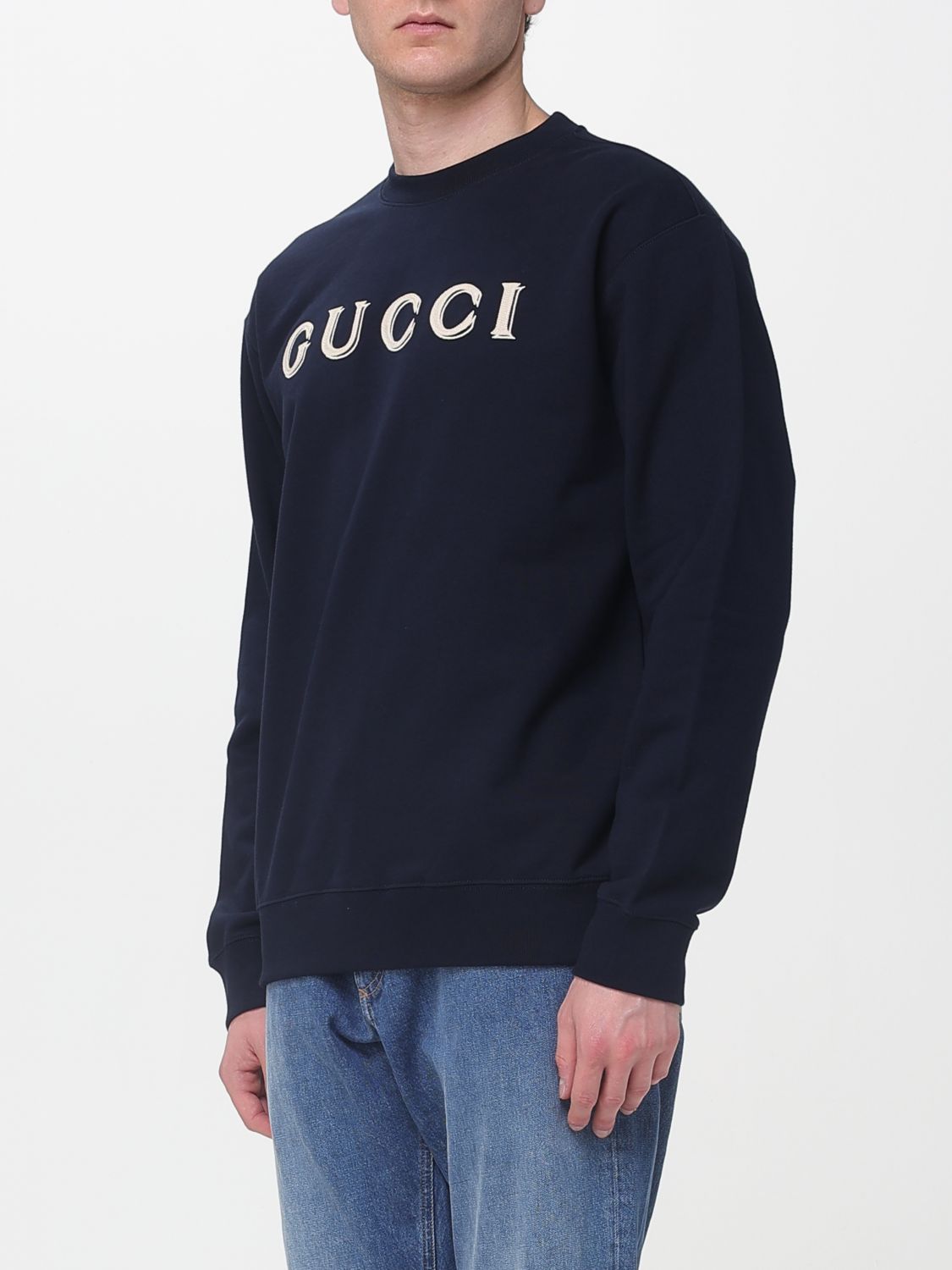 Gucci Sweatshirt Men Navy GUCCI
