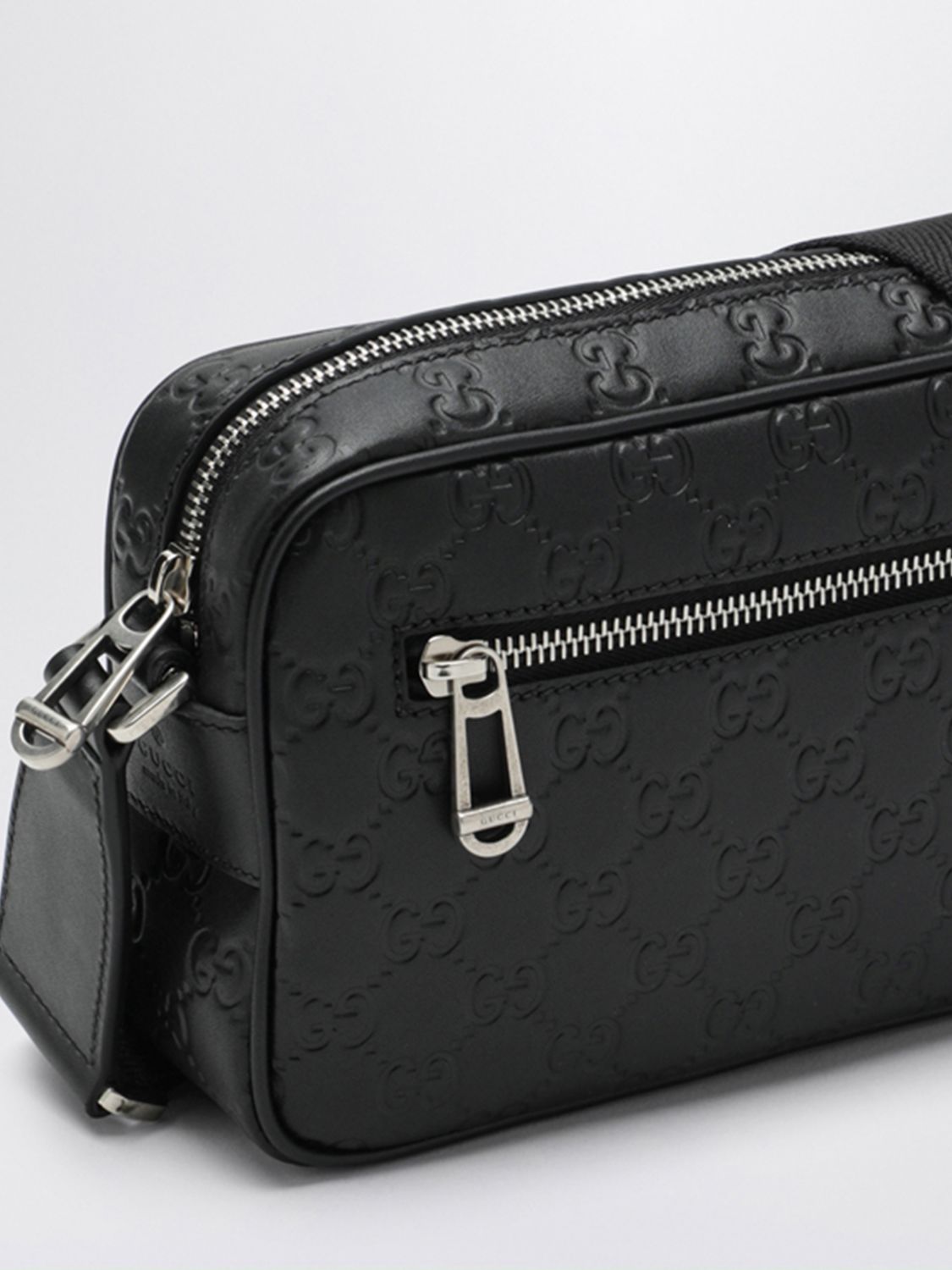 Gucci Shoulder Bag Men Black GUCCI