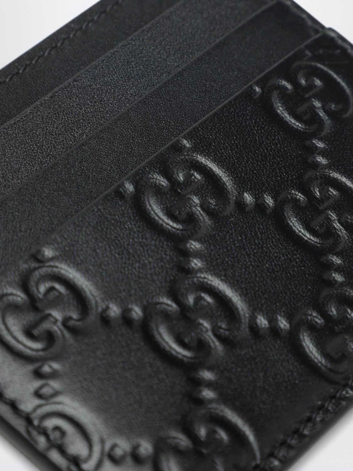 Gucci Wallet Men Black GUCCI