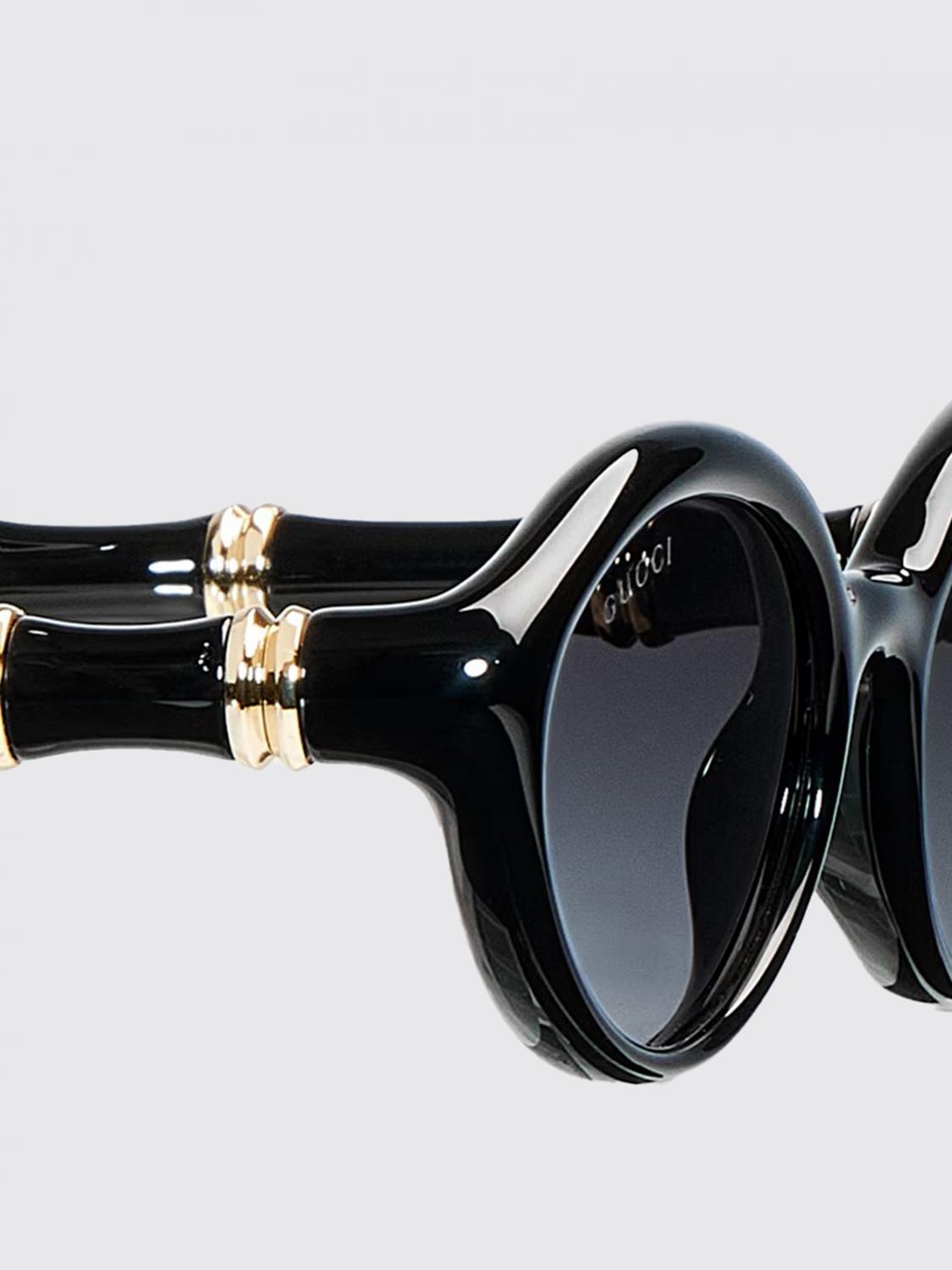 Gucci Women Bamboo Effect Acetate Sunglasses Gucci GUCCI