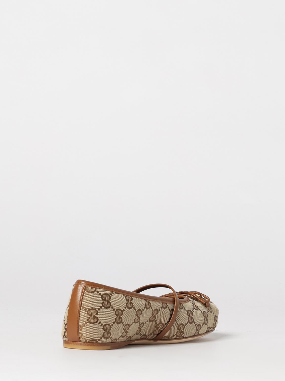 Gucci Ballet Flat Woman Beige GUCCI